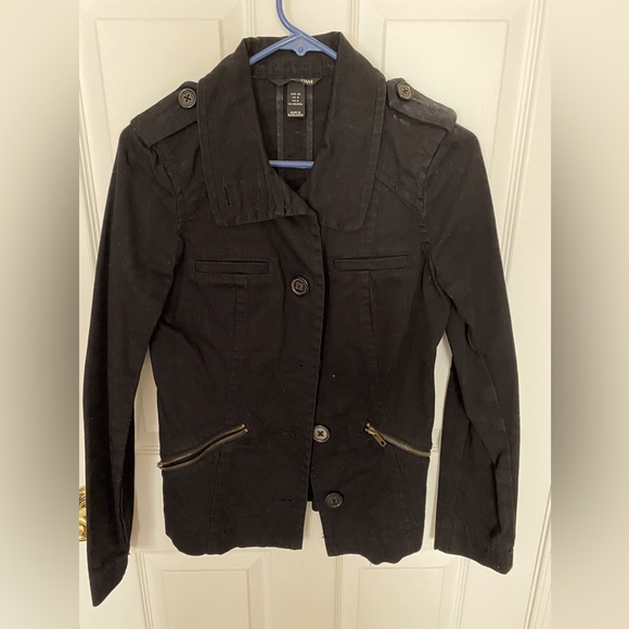 H&M - black utility jacket - Picture 1 of 1